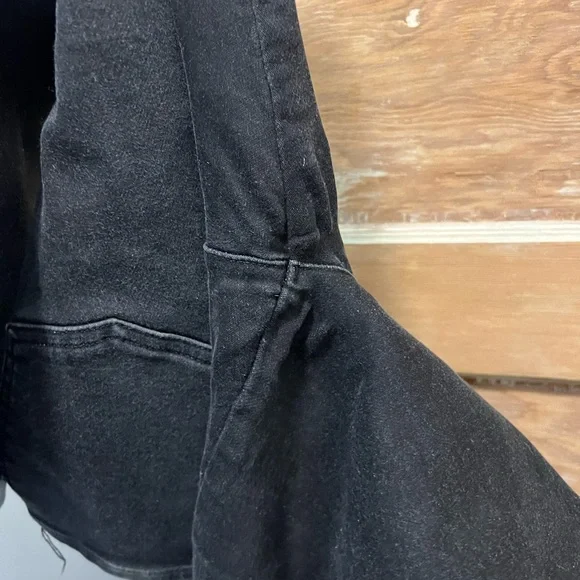 Express Elastic Waist Denim Pants- Size M - Picture 3 of 3